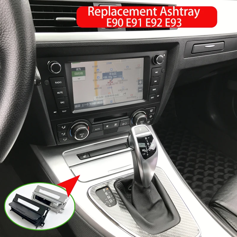 

Ashtray For BMW 3 Series E90 E91 E92 E93 Replacement Ashtray with Seat Heating And PDC Automatic Start Switch Panel Continuity