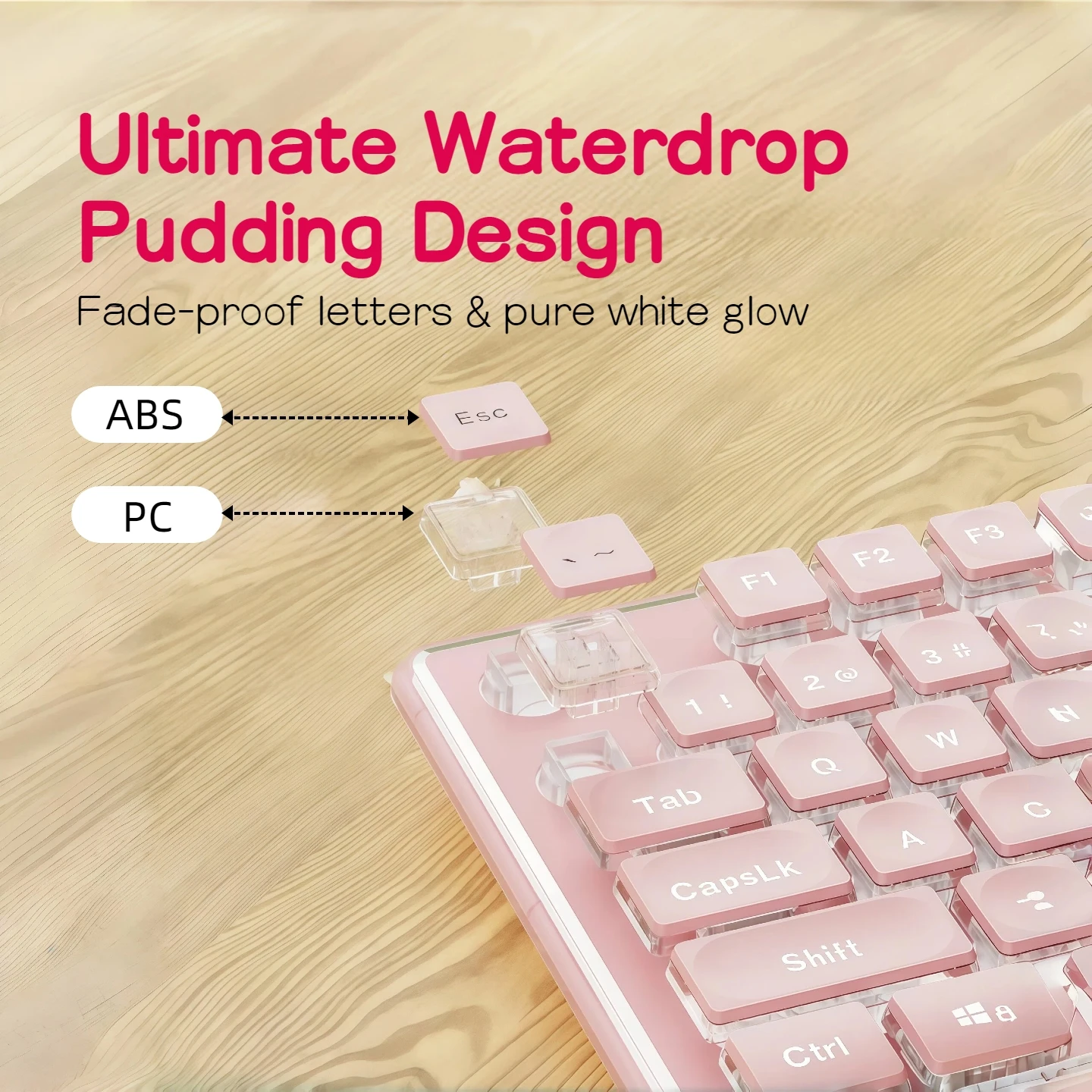 Metal Backplate Gaming Keyboar - Desk Setup Programmer 评论和价格