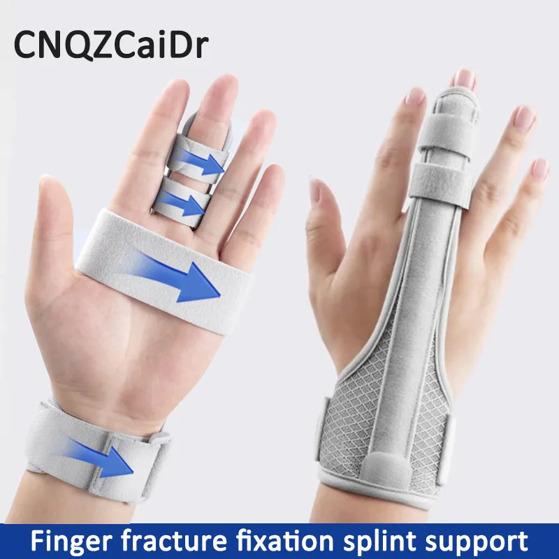 

Опорная рама для фиксации перелома сухожилия пальца, устройство защиты указательного и среднего пальца, лента стабилизатора большого пальца
