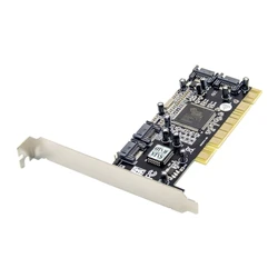 Carte d'extension PCI 6 000 Sil3114, 4 ports, chipset pour SMiConversion