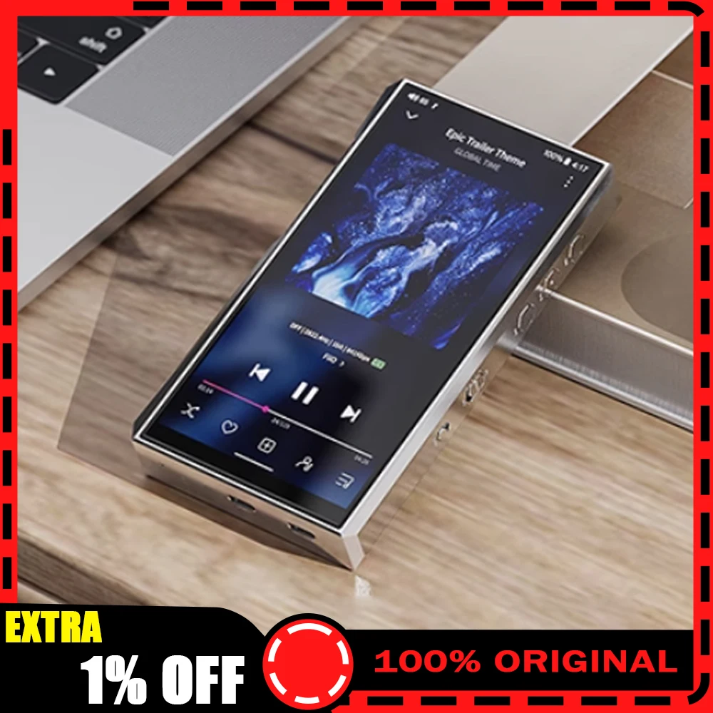 

FiiO M23 Hi-Res HIFI Портативный музыкальный MP3-плеер Android10 Bluetooth 5,0 USB 7 ЦАП MQA PEQ THX AAA78 AMP AK4191EQ + AK4499EX