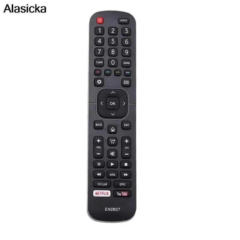 Universal EN2B27 TV Smart Remote Control Replacement for Hisense 32K3110W 40K3110PW 50K3110PW 40K321UW 50K321UW 55K321UW