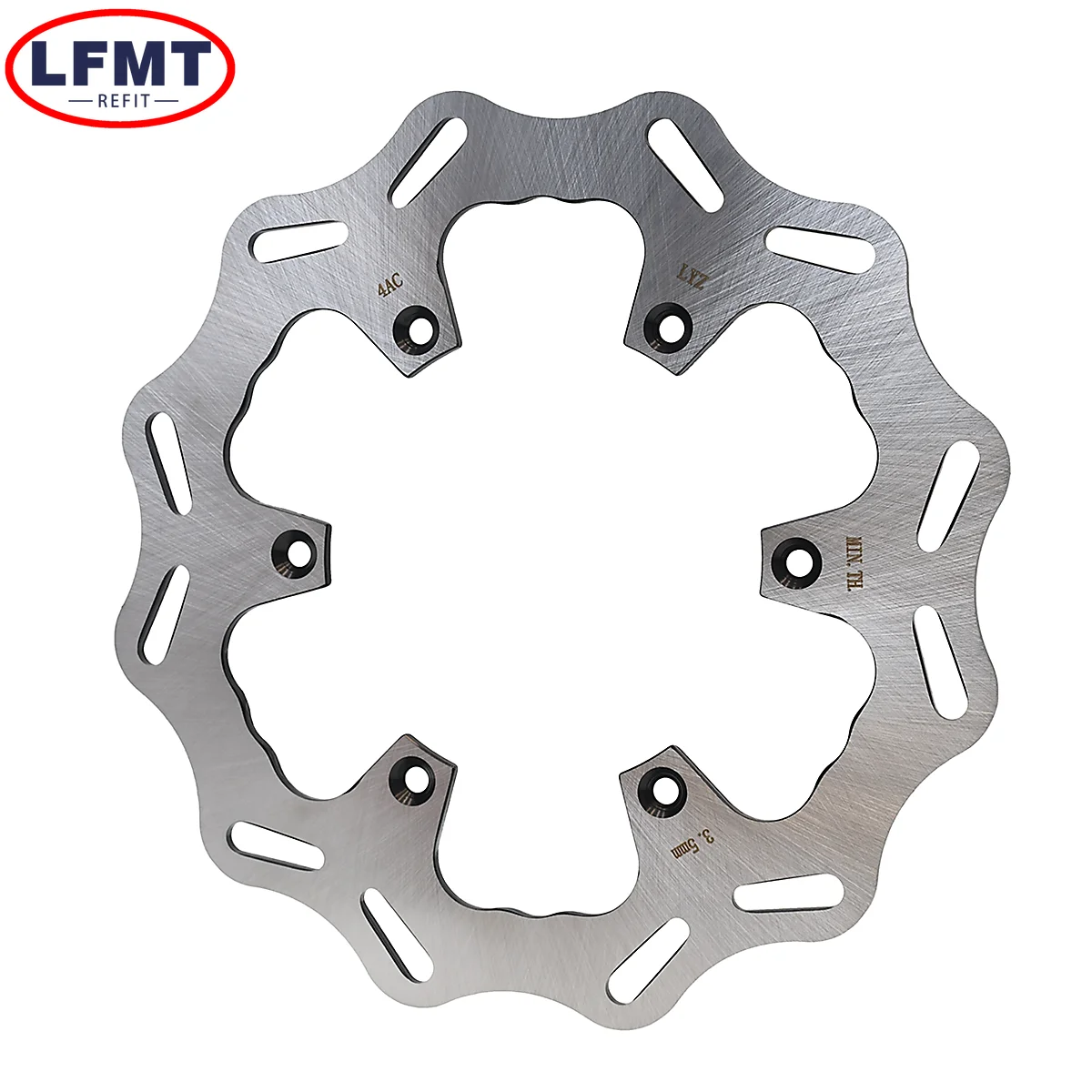 Motorcycle 240MM 245MM Rear Brake Disc Rotor Disk For YAMAHA YZ125 YZ250 YZ250F YZ450F YZ125X YZ250X YZ250FX YZ450FX WR250F MOTO view 4