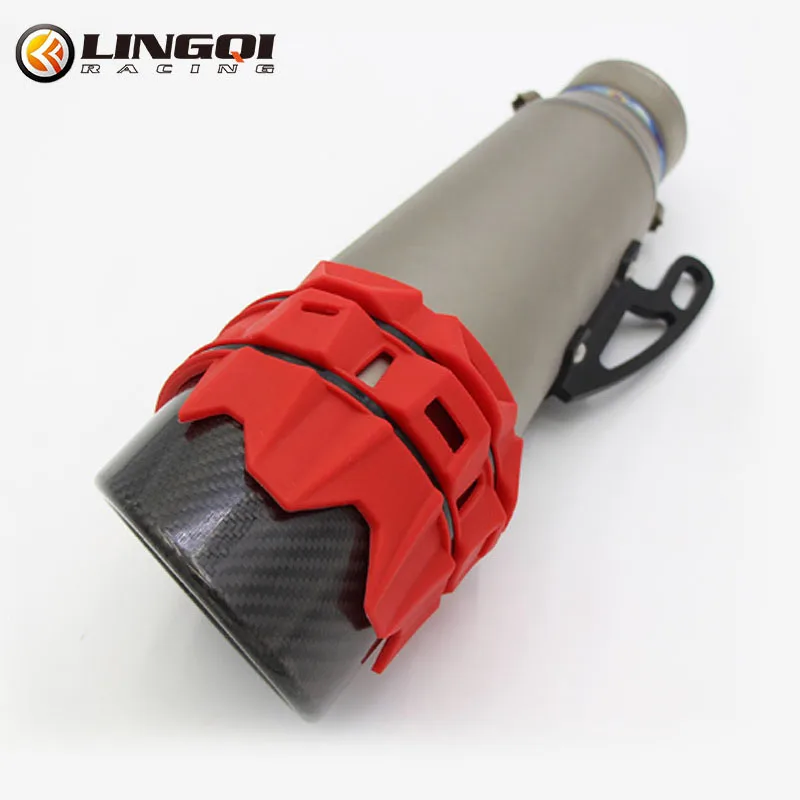 LINGQI Motorcycle Heat Shield Universal Parts Exhaust Muffler Protector Guard Heat Silence Cover For CRF150F CRF230F YZ450FX