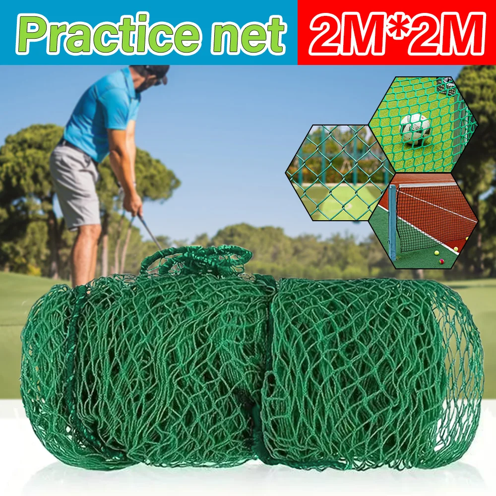 

Golf Practice Net With Edge Wrapped Rope Threaded And Knotless Golf Net Durable Indoor And Outdoor Applicability Portable Design