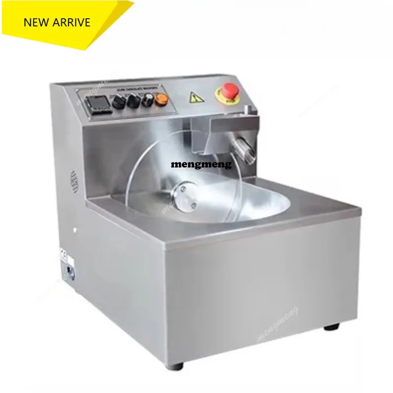 Continuous Small Chocolate Melting Machine With Vibration Table For Chocolate Tempering, Melting And Covering Machine