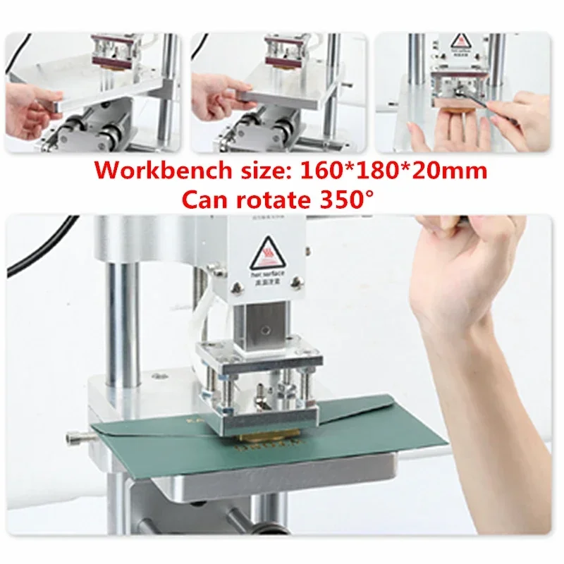 New 2-in-1 Embossing Bronzing Device for Cylindrical And Flat Surfaces Ideal for Crafting And DIY Projects