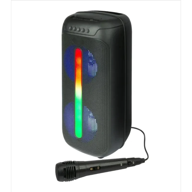 

Portable Wireless Speaker – IPX Waterproof, Powerful Subwoofer, Colorful LED Light Effects, Outdoor Parties