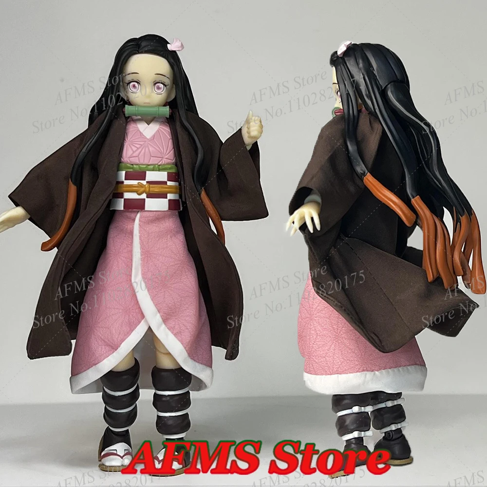 

1/12 женское кимоно солдата Камадо Незуко, пальто, каваи, аниме, халат для девочек, юбка, униформа, подходит для 6 дюймов, женская фигурка солдата, тело