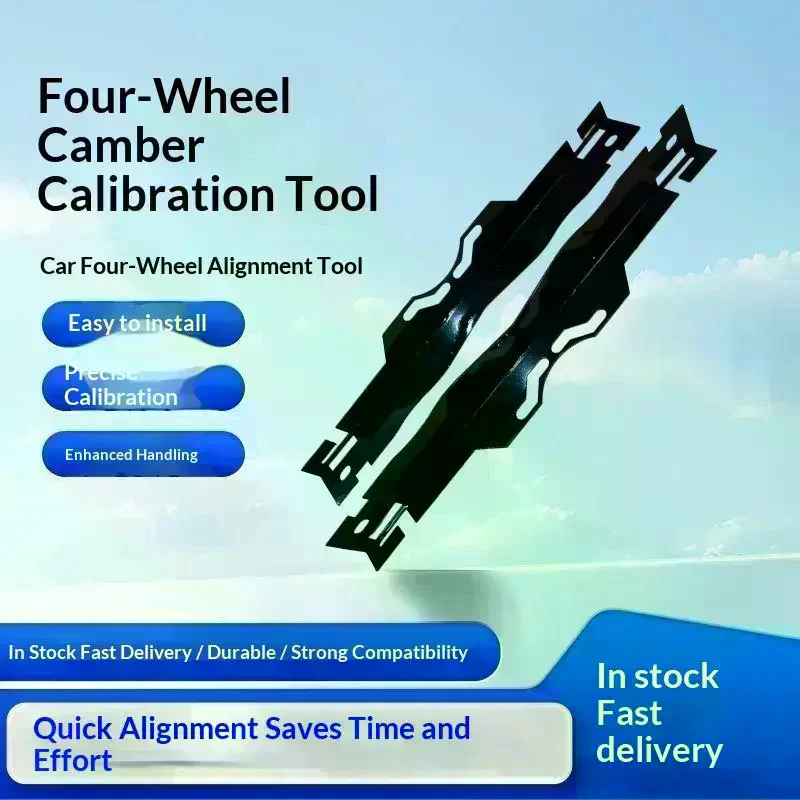 Wheel Alignment Tool Plate Stainless Steel Toe Positioning For Car SUV Vehicle Waterproof Anti Rust Auto Repair Accessories
