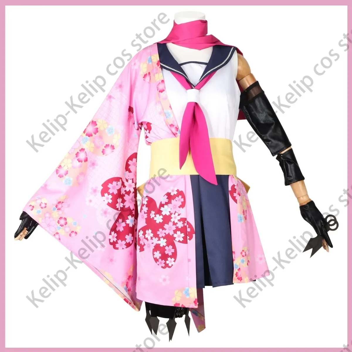 Disfraz de Cosplay de Kuda Izuna para mujer, uniforme japonés Haori JK, falda Sexy y encantadora para Halloween y Carnaval