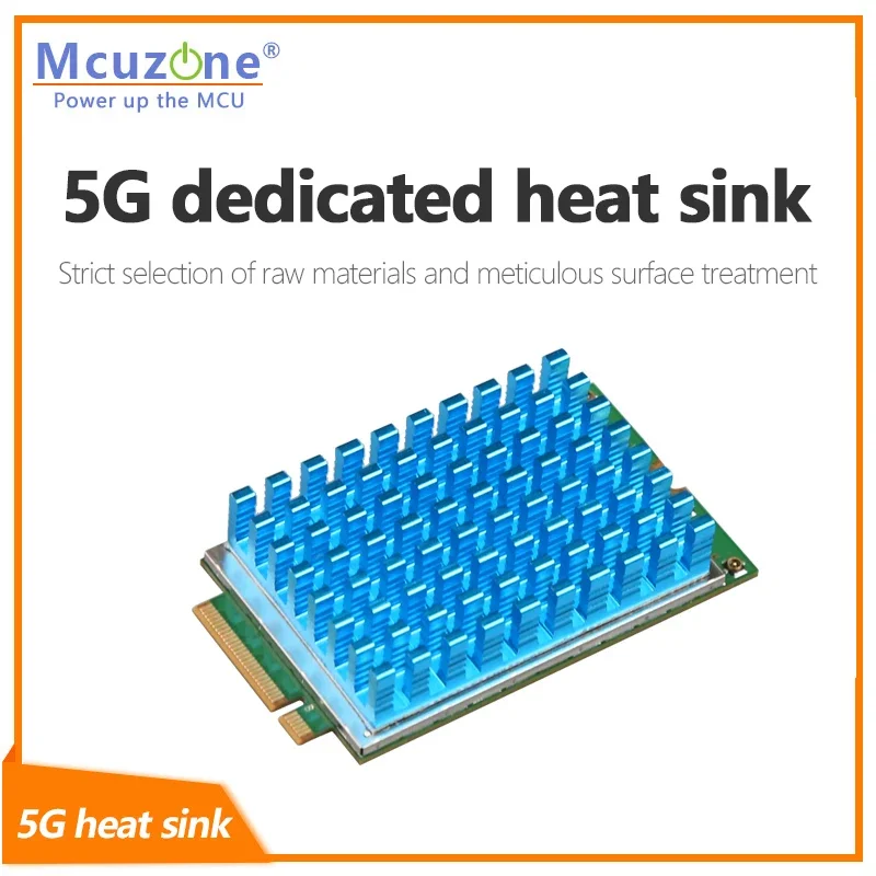 

5G module heat sink,Durable, resistant to high temperature，support RM551E，RM530N，RM520N，FM350，FM160