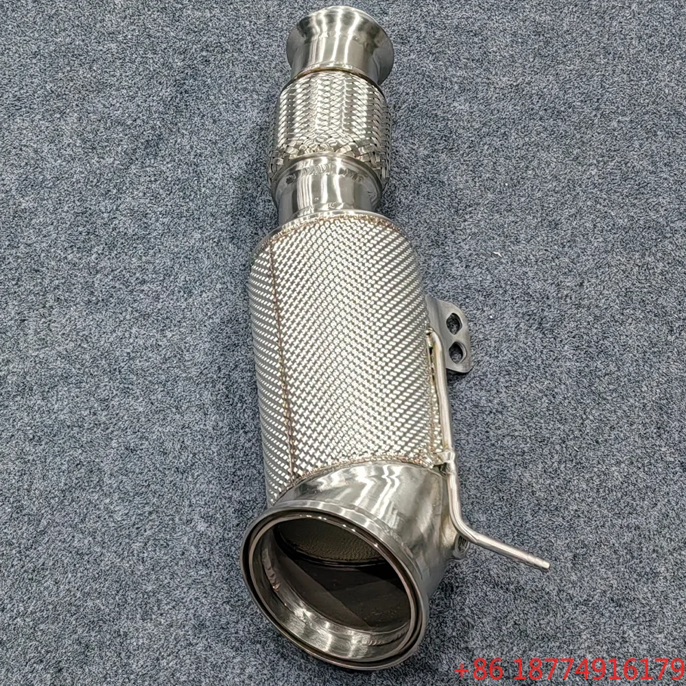 

Factory OEM MM Catted Heat Shield High Flow Downpipe for M240i M340 M340i M440 G20 G22 B58 3.0T 2017+