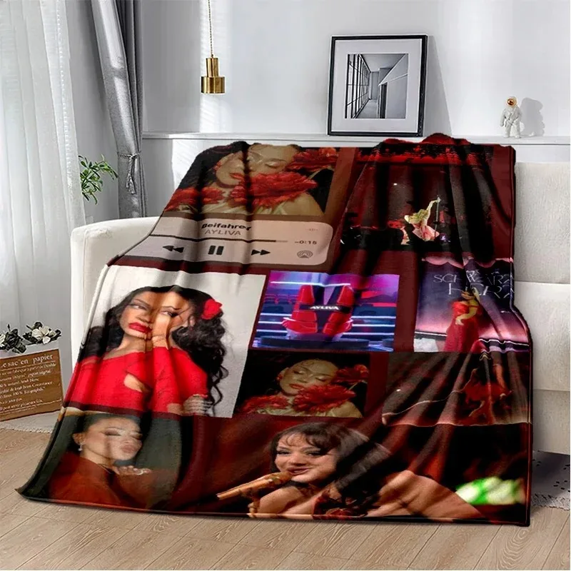 Ayliva Lieb Pop Singer  Soft Flannel Blanket for Bed Bedroom Sofa Picnic,Throw Blanket for Cover Outdoors Leisure Gift Kids