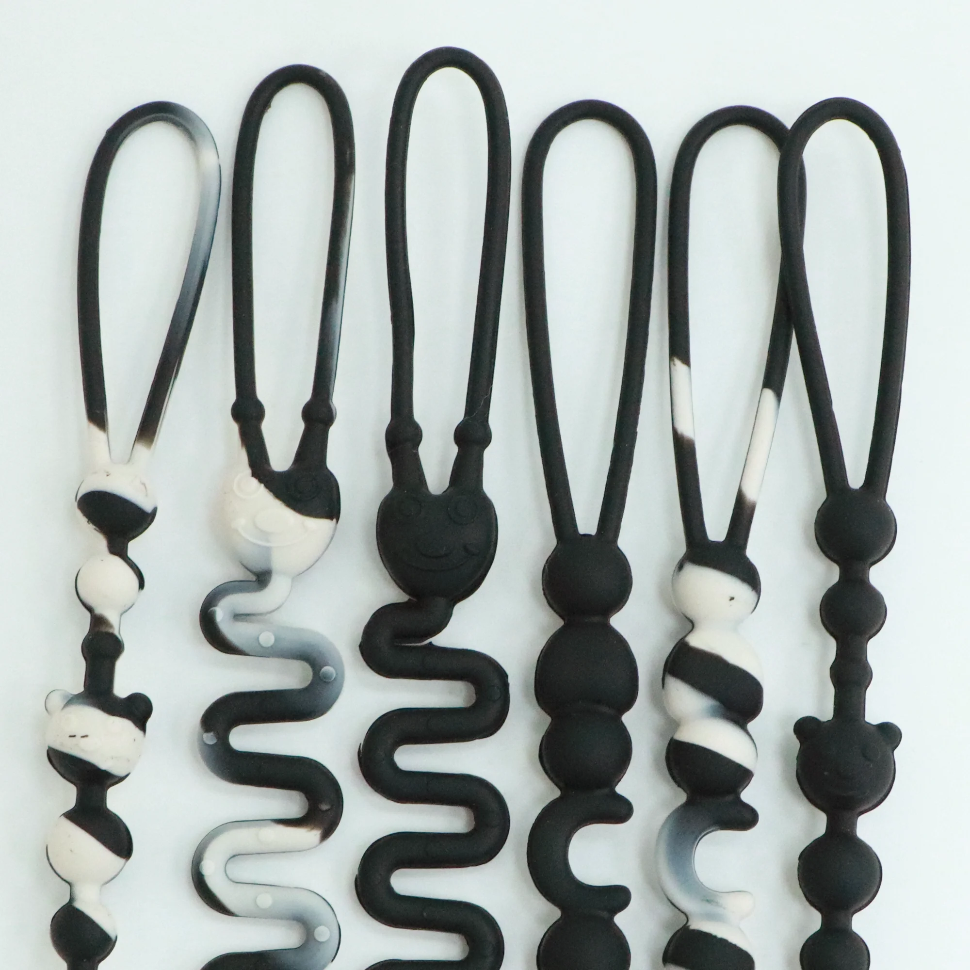Milk Pattern Silicone Pacifier Chain, One-Piece Design Toy Chain, Can Be Matched With Pacifier, Teether, Baby Gift