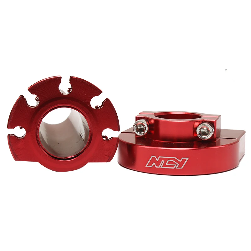 22mm 7/8 Inch CNC Aluminum Multicolor Accelerator Throttle Twist Grips Handlebars Universal For Motorcycle Moped Scooter Bike