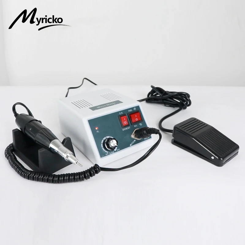 Myricko Szlifierka ręczna Moc rękojeści Mikrosilnik Laboratorium dentystyczne N3 Maraton Polerowanie 35K Rpm 102L/18L/204L Uchwyt Myricko