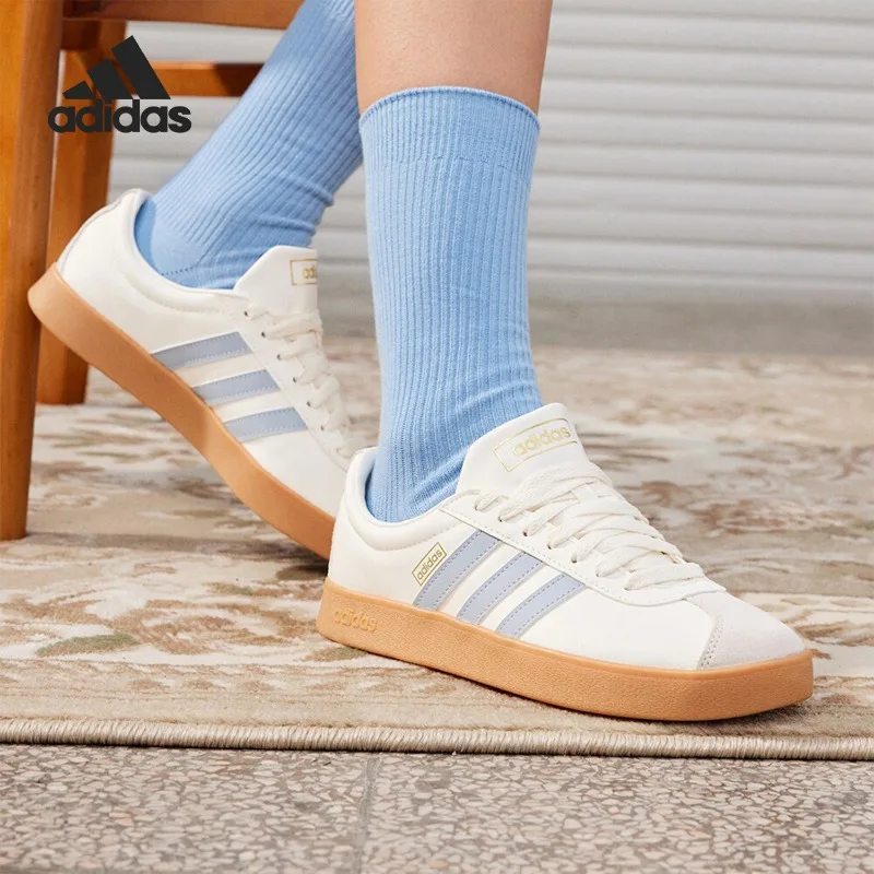 Adidas VL COURT CLASSIC Men's and Women's Lace-up Board Shoes JH5063