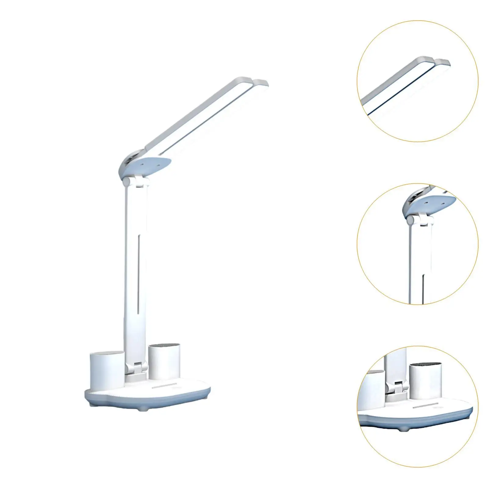 편리한 USB 터치 스위치 LED 책상 램프, 눈 보호 테이블 램프, 독서용 야간 조명, 가정 기숙사 침실 워크샵 사무실