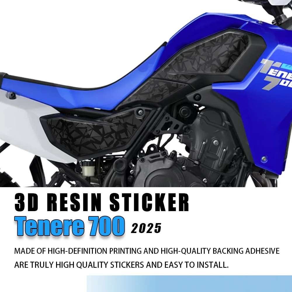 

XTZ 700 3D гелевая наклейка для мотоцикла под сиденьем, защитная накладка на бак для Tenere 700 2025, аксессуары