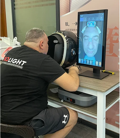 8 in 1 Advanced Health Analyzer Machine for Professional Facial Diagnosis UV Pore and Wrinkle Detection