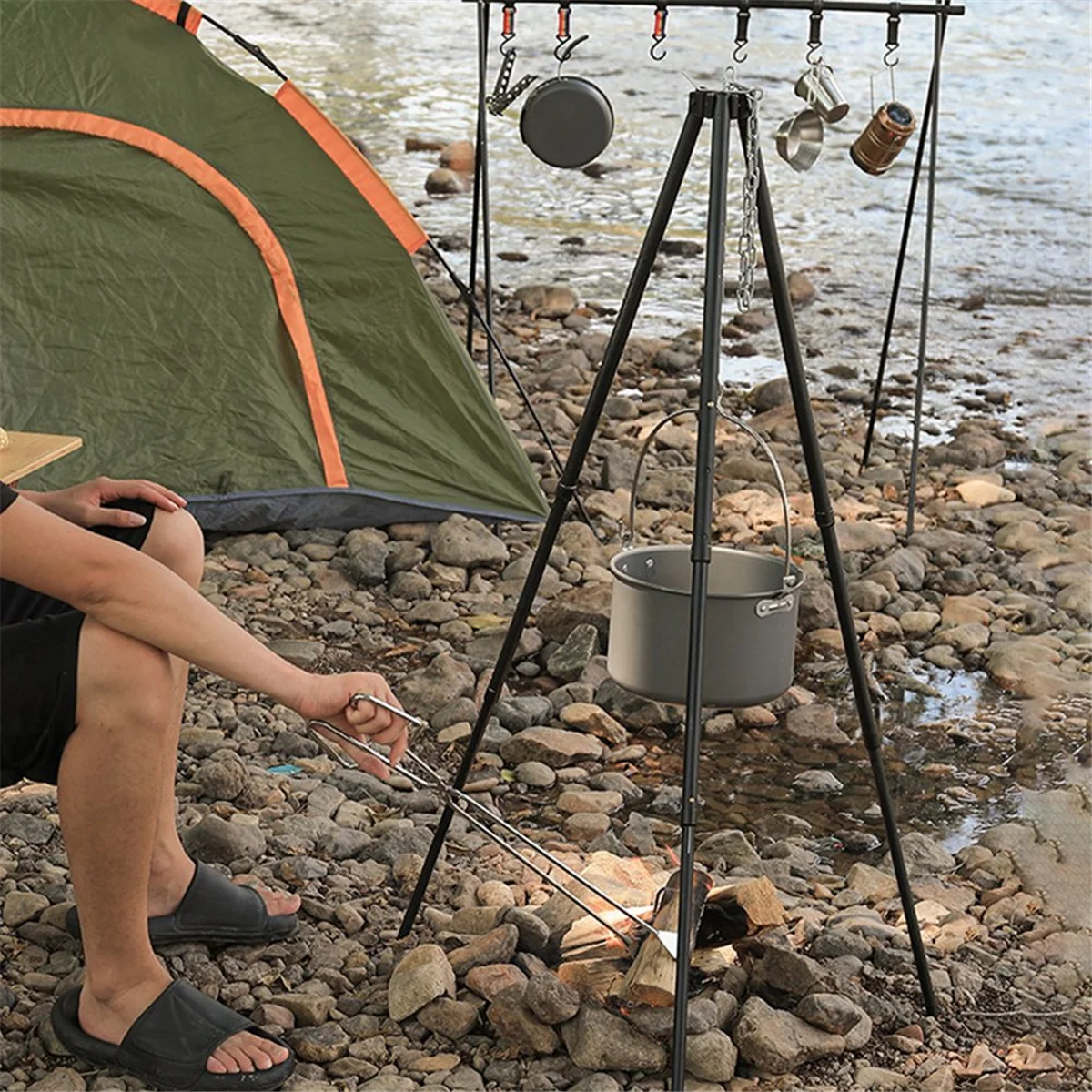 Pinze per carbone Pinze per bastoncini versatili, pinze per barbecue durevoli in acciaio inossidabile, pinze per carbone XQ