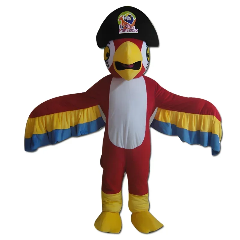 adult pirate parrot mascot costume pirate wolf mascot suit for carnival party