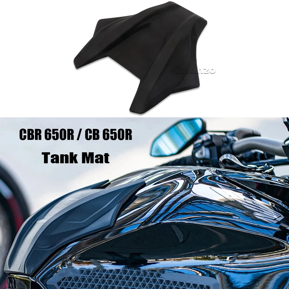 CB 650R Motorcycle Fuel Tank Pad Tank Sticker Anti-Scratch For Honda CBR 650R Tank Protection Mat Pad Rubber Sticker