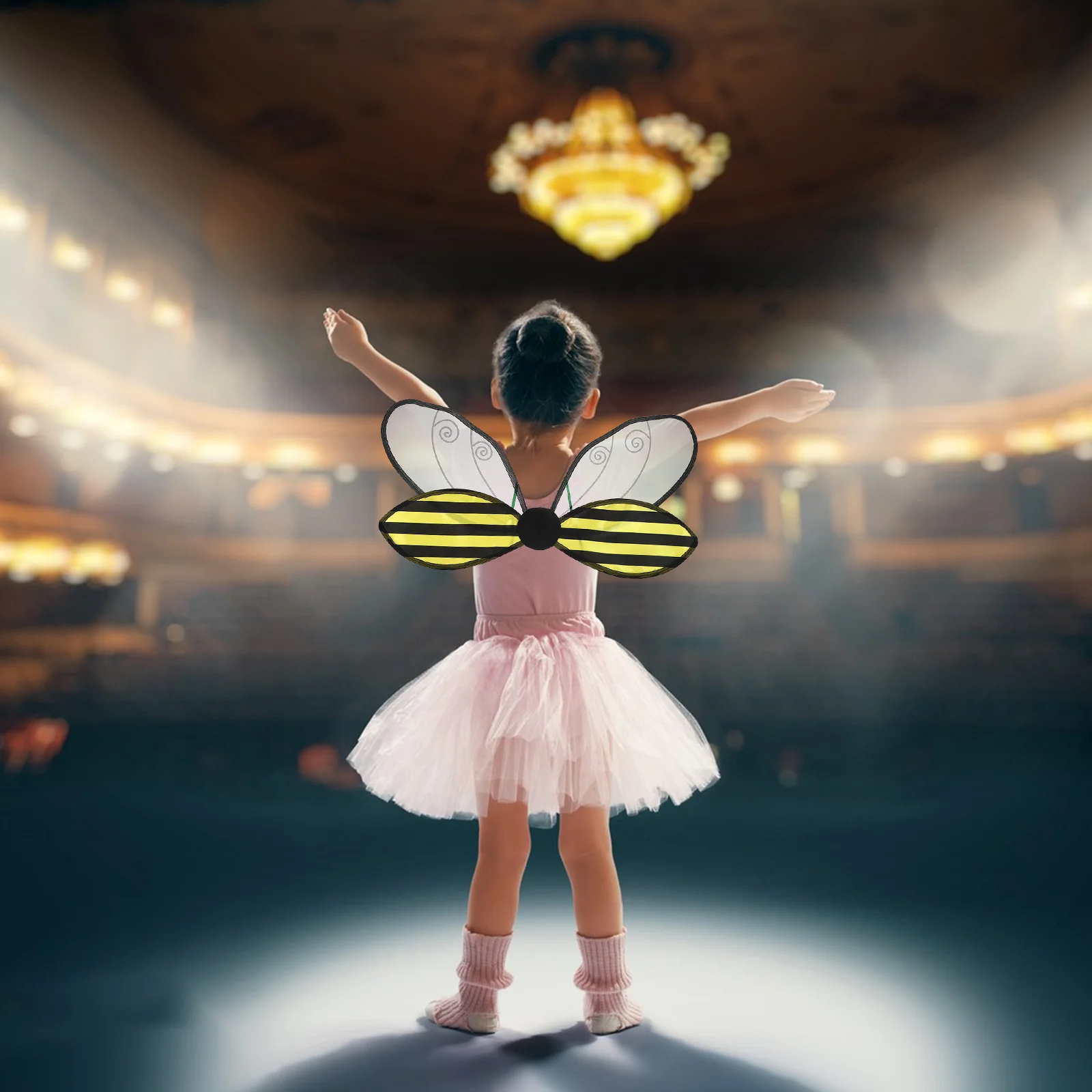 1 مجموعة طوي أجنحة الخنفساء عقال ل ل لينة شبكة النحل هوائي فستان مُصمم حسب الطلب حتى حفلة كرنفال تأثيري التبعي