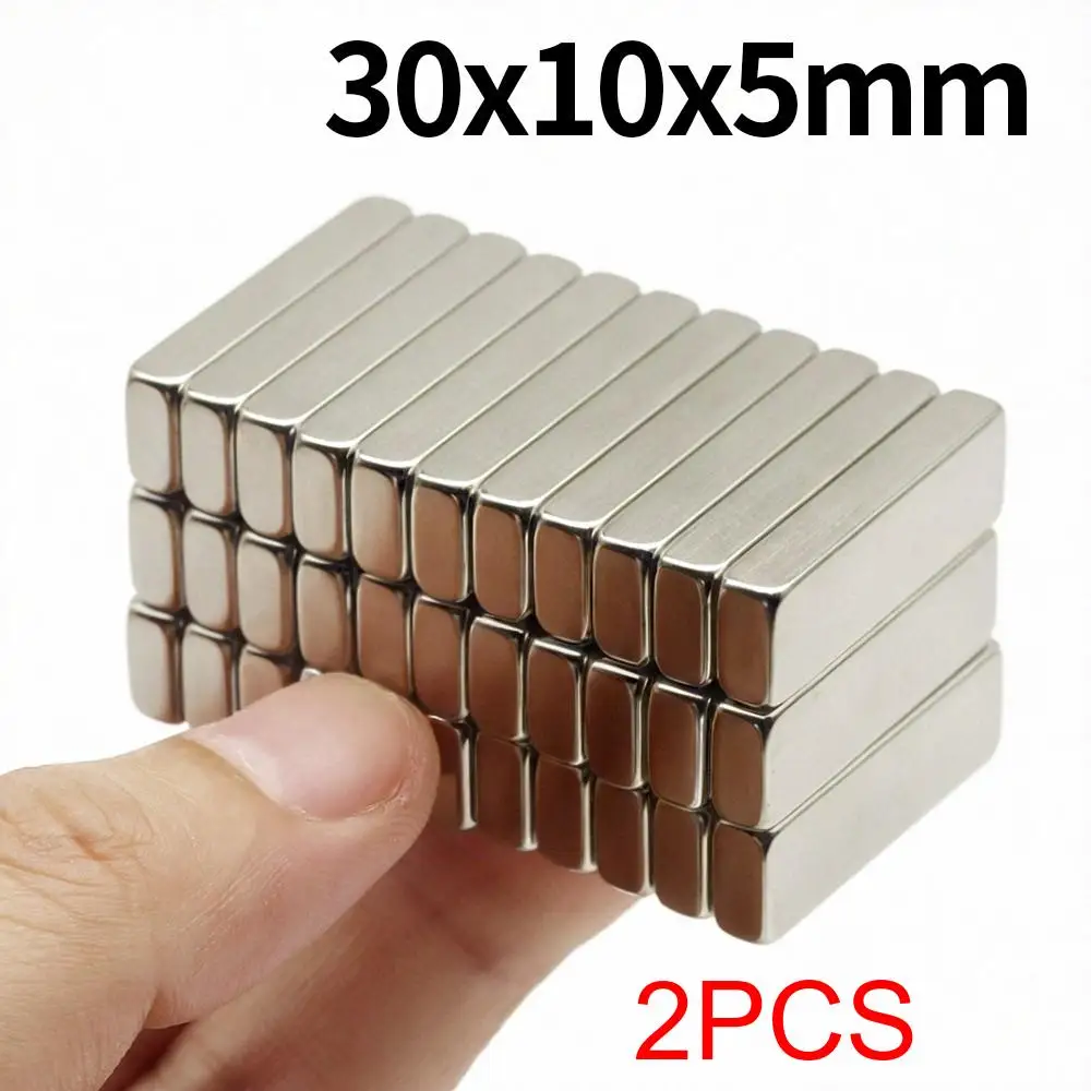 30x10x5mm Superstarker Neodym-Magnet N35 NdfeB Permanentmagnet imanes Block Leistungsstarke Magnete Kühlschrank