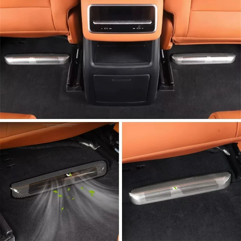 

Interior Accessories FOR LEADING IDEAL LiXiang L9 L8 2022 2023 Seat Bottom AC Air Duct Vent Anti-blocking Protective Cover