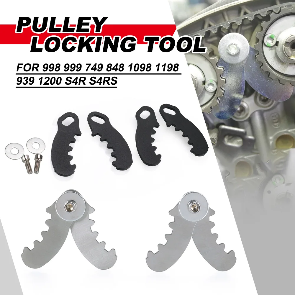 Engine Camshaft Timing For Ducait 998 999 749 848 1098 1198 939 1200 S4R S4RS Pulley Locking Belt Changing Tool Motorcycle