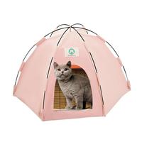 Airy Pet House, Quick Automatic Opening Summer Tent, Pets Tent Suitable For Cat Dog Up To 10 Kg, Fits for Family Courtyard Room