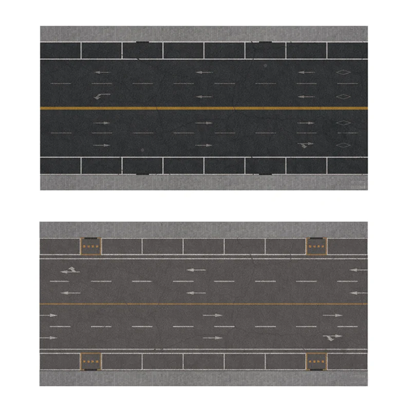 

1 шт., 80x40 см, реалистичный коврик для дорожной сцены с маркировкой полости, резиновый коврик для фотосъемки для масштаба 1/64, литая под давлением модель автомобиля, дисплей