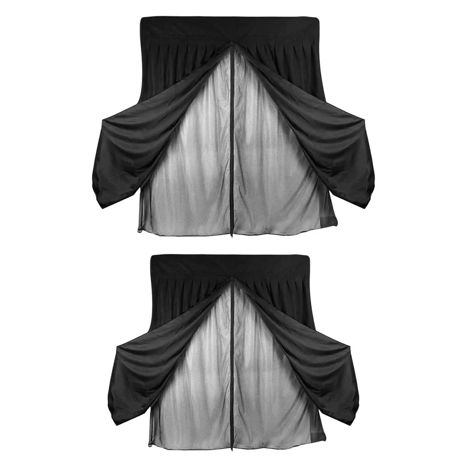 سيارة الباب الخلفي شبكة شاشة المأوى أكسفورد القماش 2 طبقة الباب الخلفي إغلاق الشاشة للسيارات في الهواء الطلق رحلات الطريق شاحنة الصيد