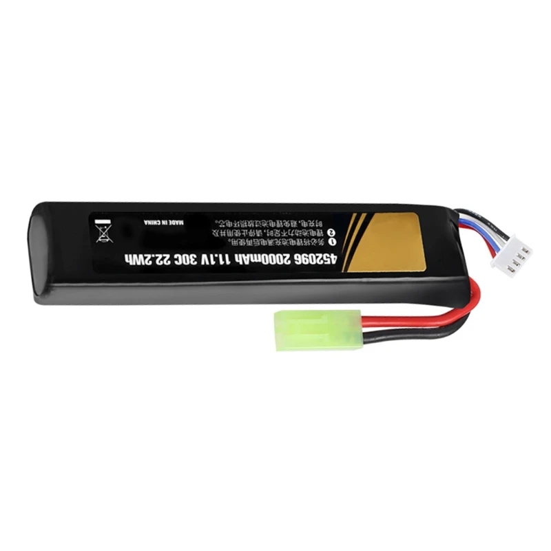 3S 11.1V 2000mAh 30C LiPo Battery For RemoteControl Drones Helicopter Toy