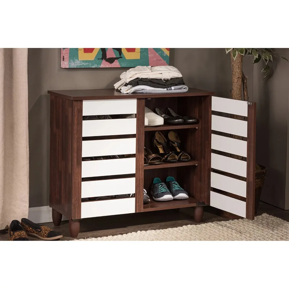 

2 Door Shoe Cabinet Furnitures Free Shipping Shoe Organizer and Storage Home Furniture Shoes Organizers Shoe-shelf Shoemakers