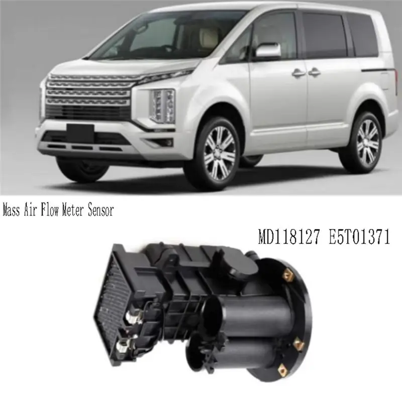 Strange MD118127 Mass Air Flow Meter Sensor For Dodge Raider Ram 50 For Mitsubishi Galant Mighty Max Montero Sigma E5T01371