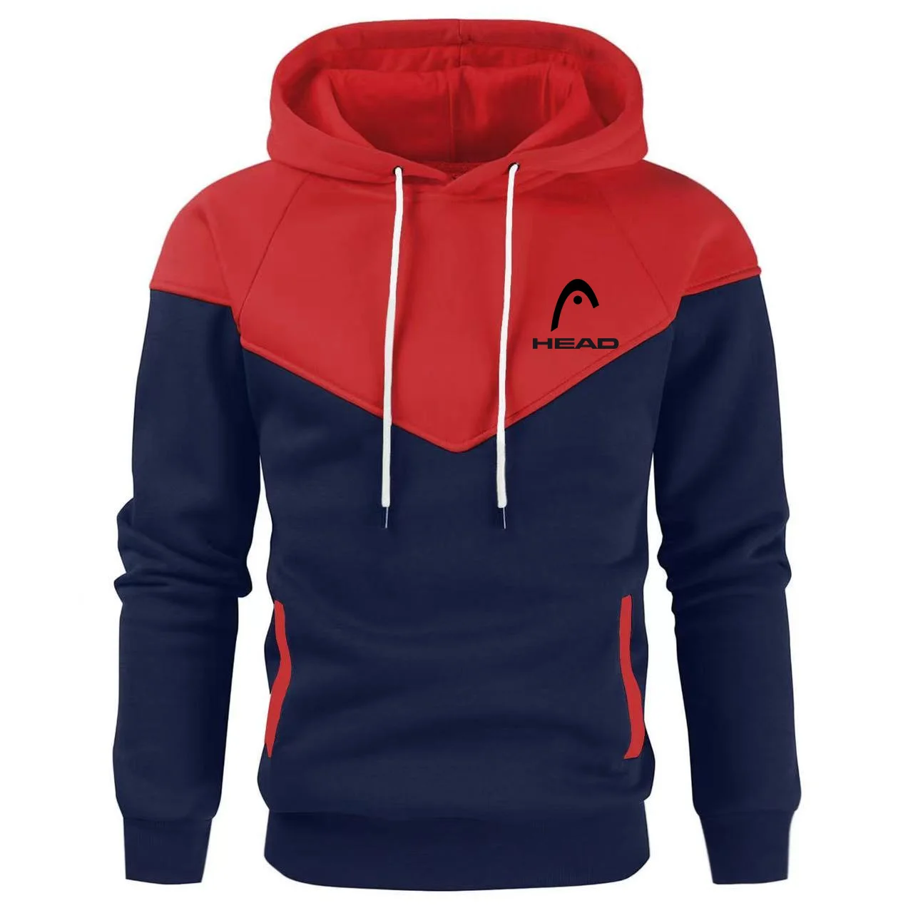 

2024 Hoodie Head Men's Fashion Hip Hop Hoodie Coat Sportswear Clothing Sportswear Long Sleeve Fleece Street Clothing