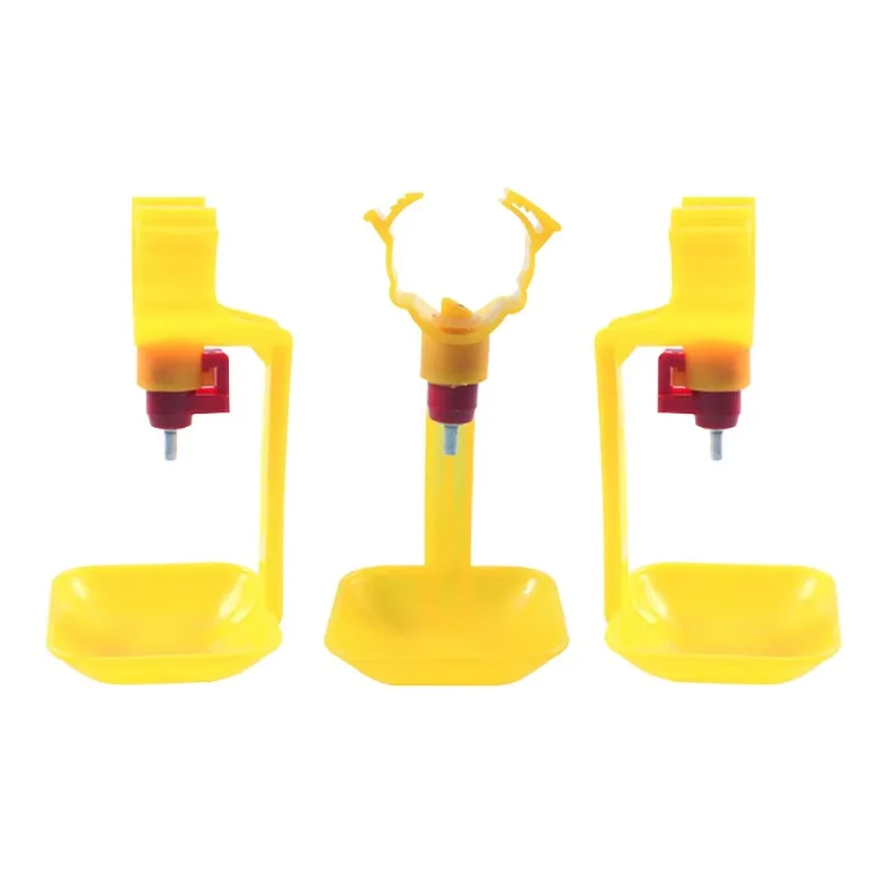 

10 шт. автоматических поилок из нержавеющей стали для птицы (кур, бройлеров) с чашей и клапаном для использования на ферме