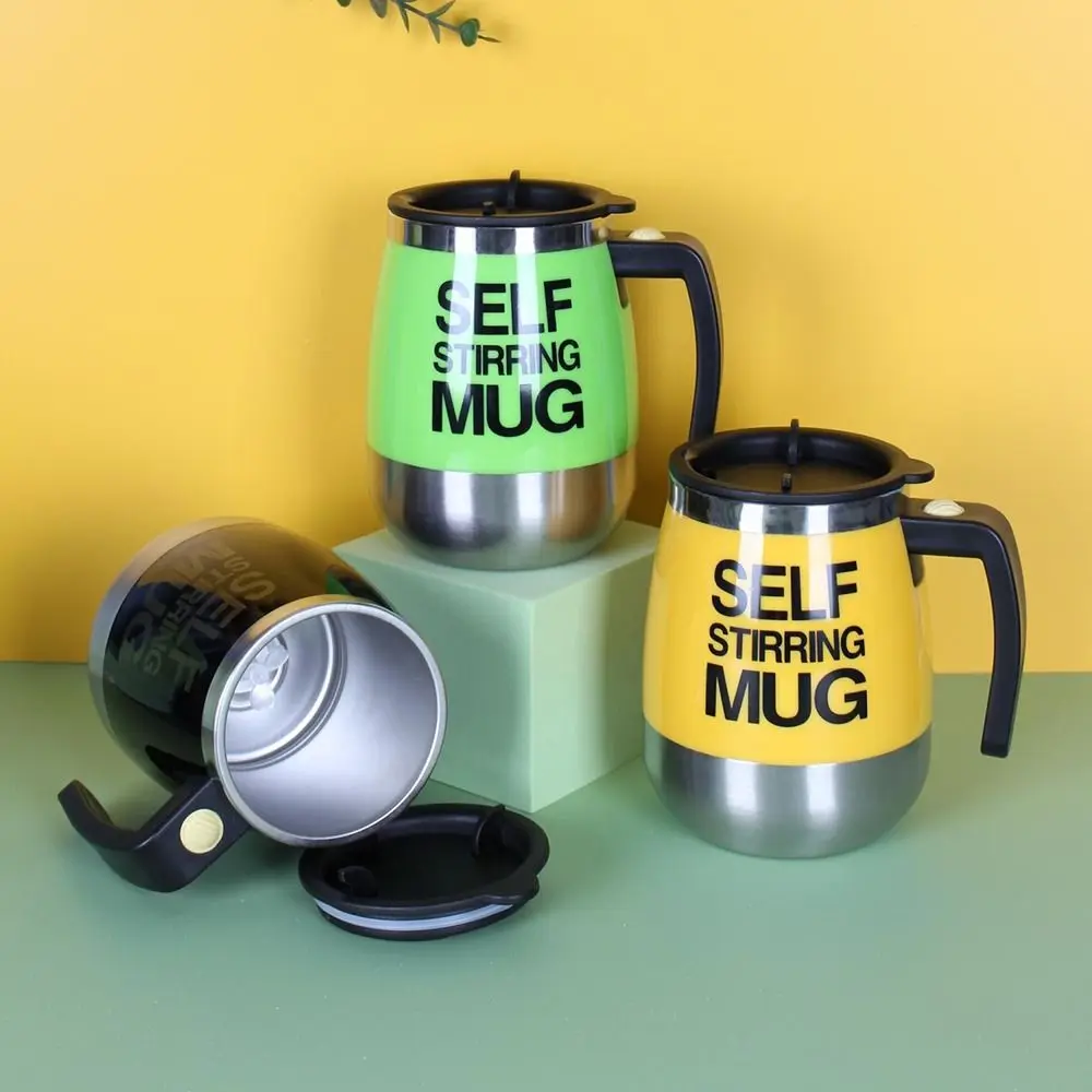 

Stainless Steel Automatic Stirring Cup Large Capacity Thermal Insulation Electric Smart Mixer Silent Comfortable Handle