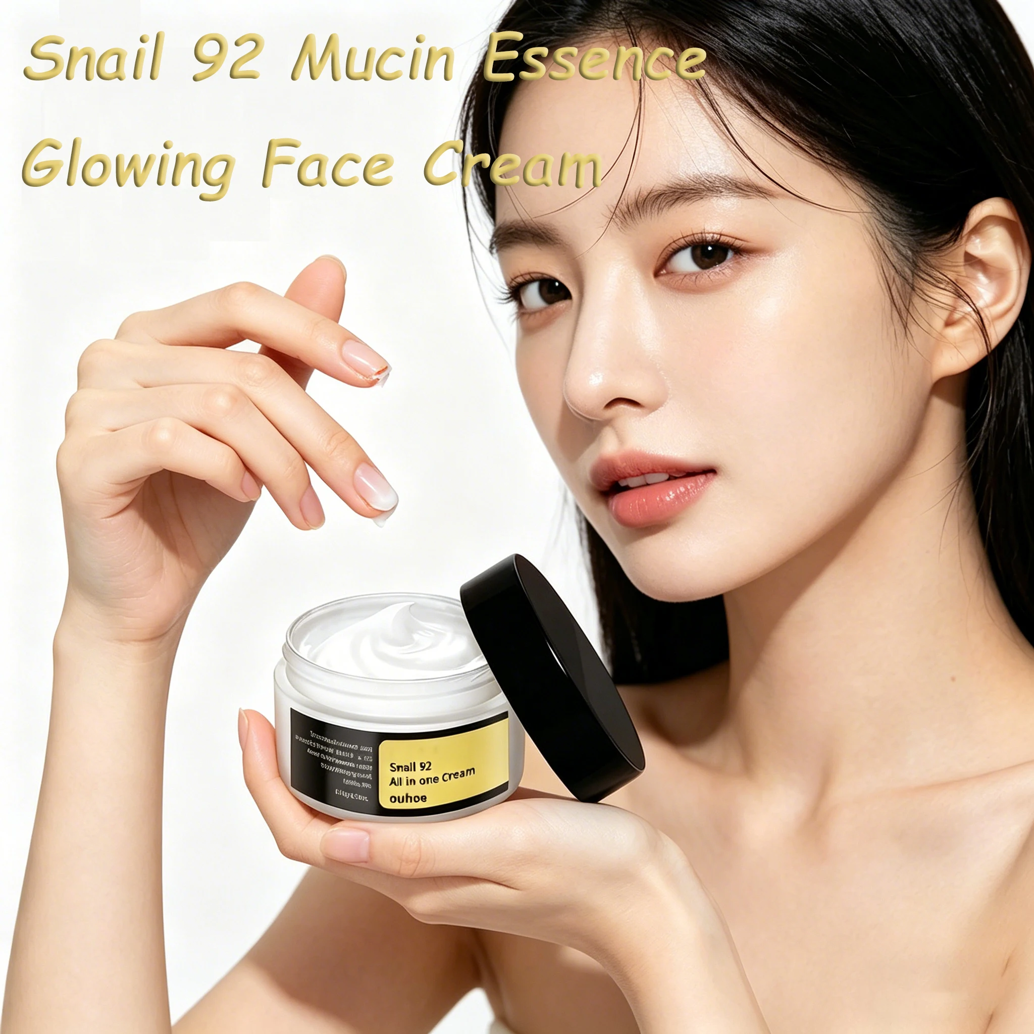 Snail Mucin Cream 92 Daily Moisturizer Hydrating Face Gel Skin Care Soothing Repairing Facial Lotion Korean Healthy Glow Cream