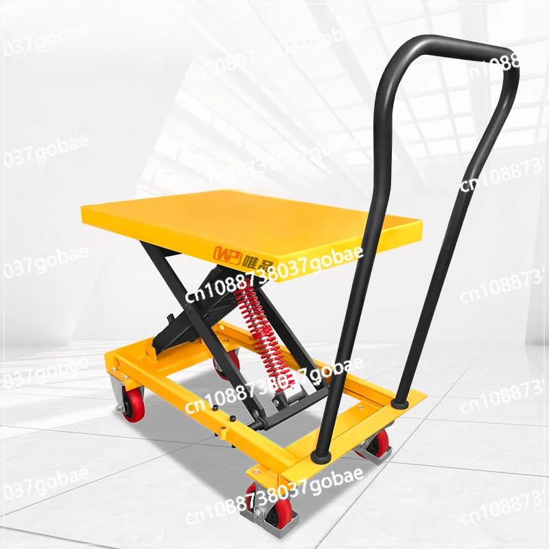 ZF Spring Self-Balancing Flat Wagon Flat Loading and Unloading Site Cargo Cart