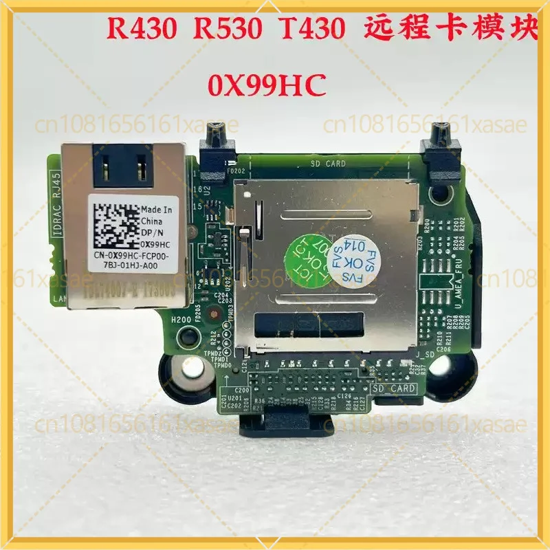iDRAC8 Enterprise Remote Management Module for DELL R430 R530 T430 0X99HC