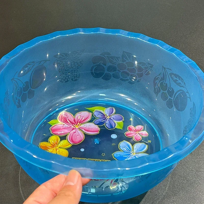 Molde de lavabo redondo para lavabo de baño, forma portátil Simple