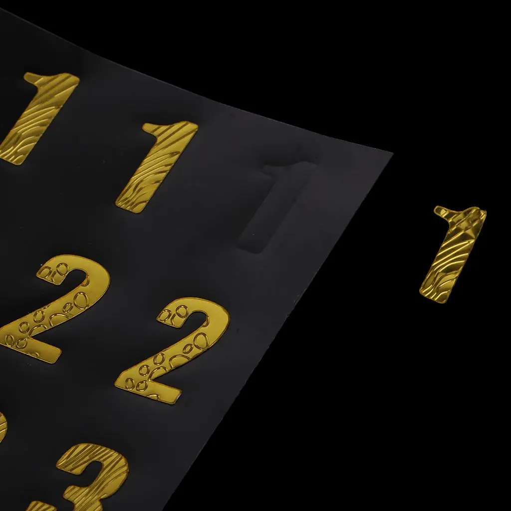 CRAFT GLITTER STICKERS LETTERS/NUMBERS GOLD DIY WEDDING FAVOUR BIRTHDAY CARD