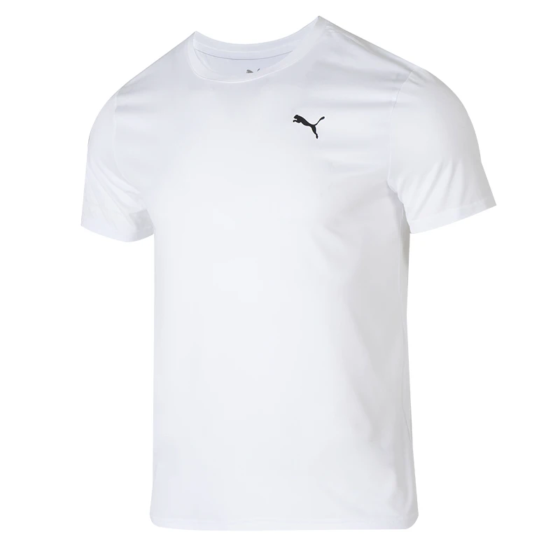Puma Men's Sportswear Running Fitness Half-Sleeved Breathable Casual Wear Round Neck Top T-Shirt 527344-02