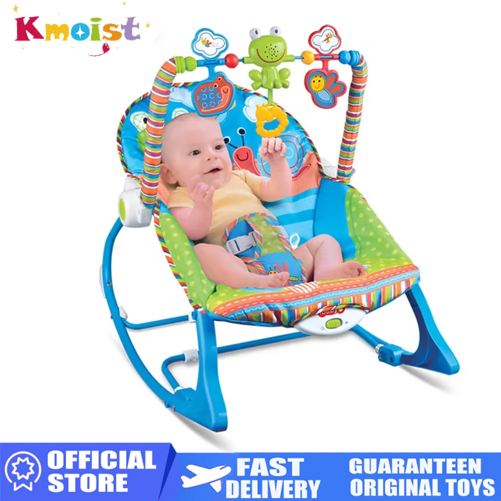 

Baby Electric Rocking Chair Babies Multi-Function Soothing Coaxing Reclining Chair Children's Music Toys for Toddler 3-6 Month