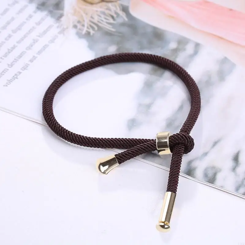 D46E Trendy String Bracelets Lucky DIY Pull-out Bracelet for Men Women