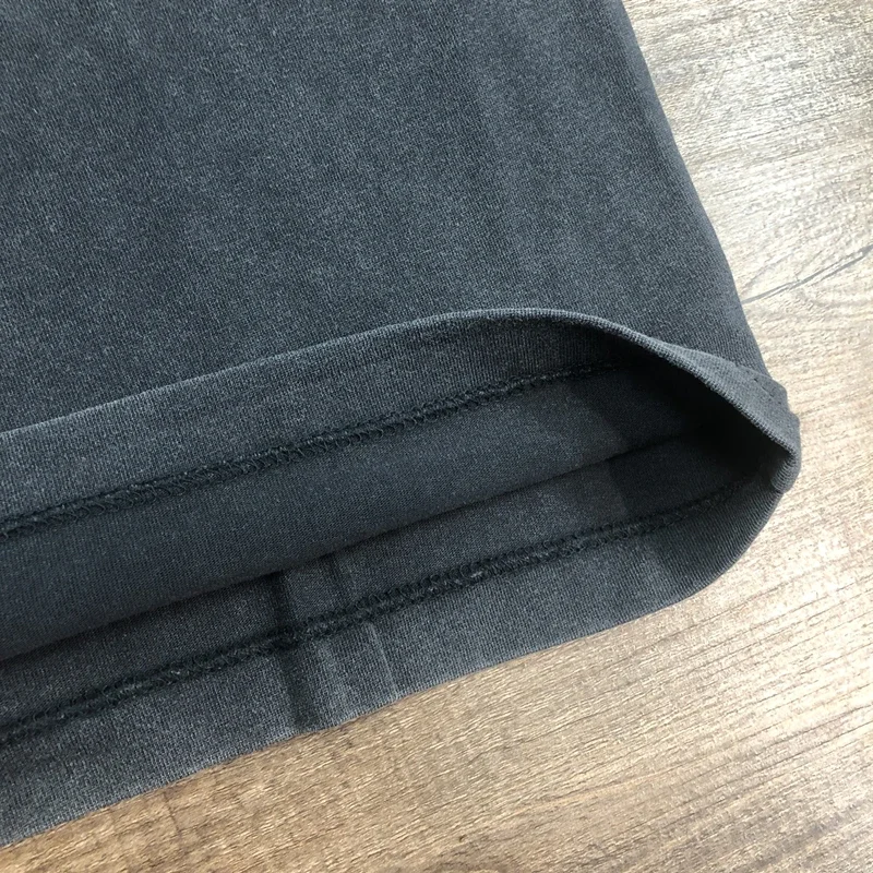 SAINT OF MICHAEL  1:1 Best Quality Streetwear Printed Tee Oversized Tops Summer Loose 100%Cotton Vintage T Shirt Men